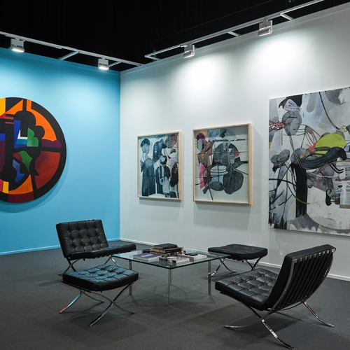 Meem Gallery at Art Dubai, DIFC, 2022. 